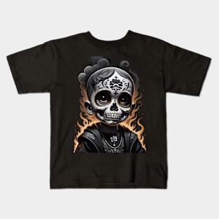 Spooky Kidz  - Dia De Los MuertosI Kids T-Shirt